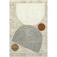 thumbnail image 6 of nuLOOM Bevin Abstract Sky Fringe Area Rug, 6' 7" x 10' 2", Ivory, 6 of 8