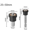 thumbnail image 1 of Lefu 25/50mm Magnetic Screwdriver Bit HolderCross-head Hex Shank for House Working, 1 of 6