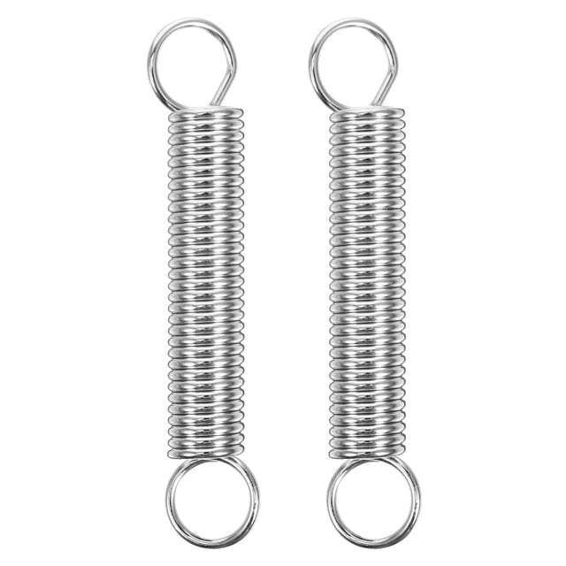 KAKOWELY extension mounting spring 2pcs Heavy Duty Extension Mounting Spring Kit For Micro Tiller Agricultural Machinery Including Spring Wire And Metal Spring Hooks For Repairs And Crafts