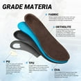 VALSOLE Winter Thermal Wool Insoles,Heavy Duty Support Pain Relief