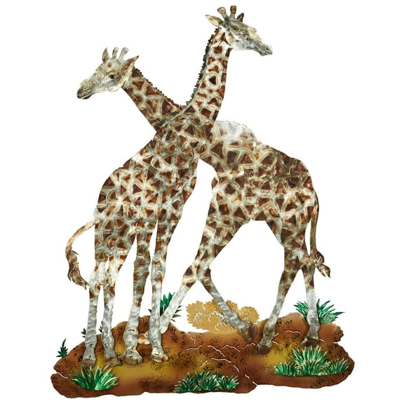 Sahara Pride Giraffe Wall Sculpture