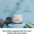 thumbnail image 3 of Ancient Nutrition Creatine + Collagen – Muscle Strength, Lean Body Mass, Joint Comfort & Cognitive Support – Includes 5g Creatine Monohydrate for Women, 30 Servings, 3 of 6