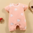 thumbnail image 2 of Baby Onesies Boy Baby Boy Rompers Bamboo Viscose Short Sleeve One-piece Jumpsuit Baby Boy Summer Clothes, 2 of 4