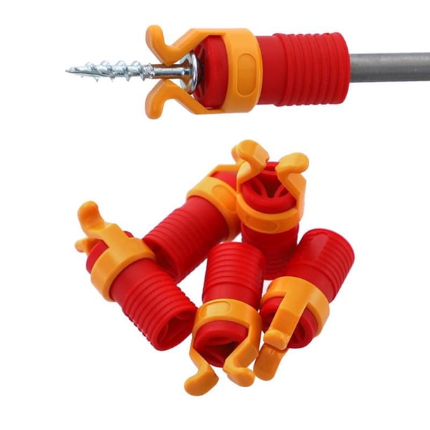 Juego de fijación de abrazadera de soporte de tornillo, herramienta de sujeción de pinza de tornillo para carpintería, tamaño ligero y pequeño, fácil de guardar en el bolsillo, 5x