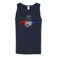 thumbnail image 2 of Wild Bobby, Classic Ford Mustang Car Logo, Cars and Trucks, Mens Graphic Tank Top, Navy, X-Large, 2 of 3