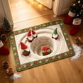 thumbnail image 2 of KKOUHVY Christmas Rug, Super Soft Cozy Christmas Door Mat, Non-slipped & Absorbent Xmas Front Door Rug for Indoor Entryway, 20x32 inch, 2 of 6