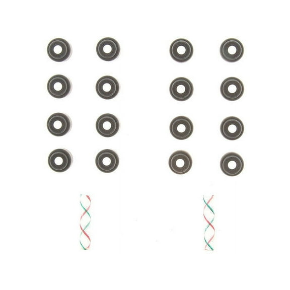 Valve Stem Seal Kit - Compatible with 2002 - 2011 Toyota Camry 2.4L 4-Cylinder 2003 2004 2005 2006 2007 2008 2009 2010