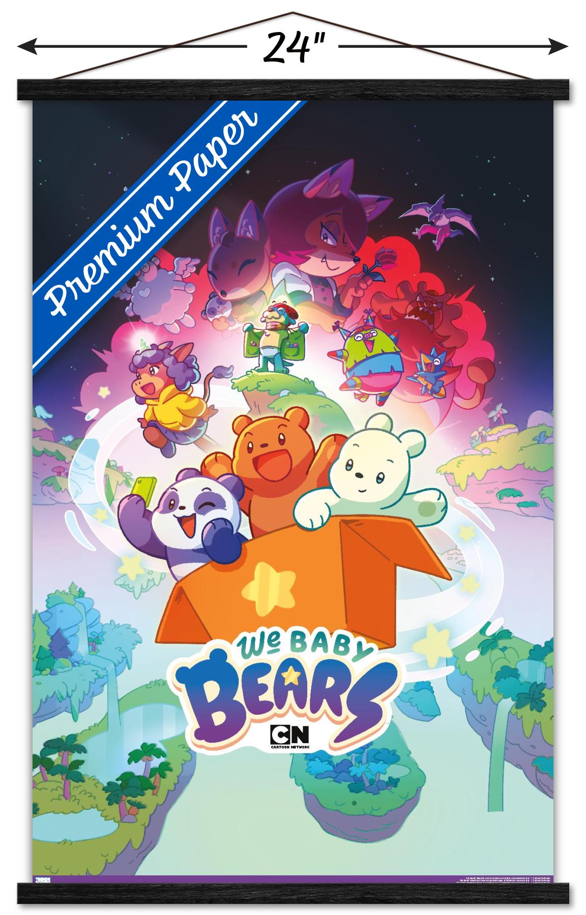 We Baby Bears - Key Art Wall Poster with Magnetic Frame, 22.375" x 34"