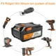 thumbnail image 4 of Batería de repuesto de litio TREE.NB, 18 V, 6 Ah, Ridgid, paquete de 2, 4 of 6