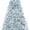 Ice Blue, variant on 6FT Artificial Christmas Tree, White Premium Pine Unlit Holiday Decoration, Full Size Décor Easy Assembly w/Metal Stand
