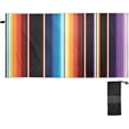 thumbnail image 2 of Dreamtimes Mexican Serape Blanket Stripes Beach Towel, Sand Free Super Absorbent Oversized Travel Towel with Mesh Bag for Beach,Camping, Swimming, Holiday, 30"x 60", 2 of 7