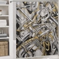 thumbnail image 5 of Abstract Oil Painting Shower Curtain Sets with Rugs 4 Piece Rustic, 5 of 8