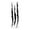 Black, variant on Marks Headlight Car Sticker Stripes Scratch Decal PVC for Car Pickup Motorcycle Bike