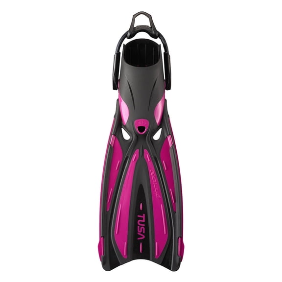 TUSA Solla Scuba Diving Fins with Bungee Strap, Color: Rose Pink, Size: M
