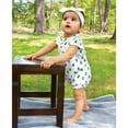 thumbnail image 5 of Touched by Nature Baby Girl Organic Cotton Rompers 3pk, Garden Floral, 18-24 Months, 5 of 5