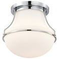 thumbnail image 5 of 60/7871-Nuvo Lighting-Valdora - 1 Light Flush Mount In Traditional Style-12.25 Inches Tall and 14 Inches Wide-Polished Nickel Finish, 5 of 14