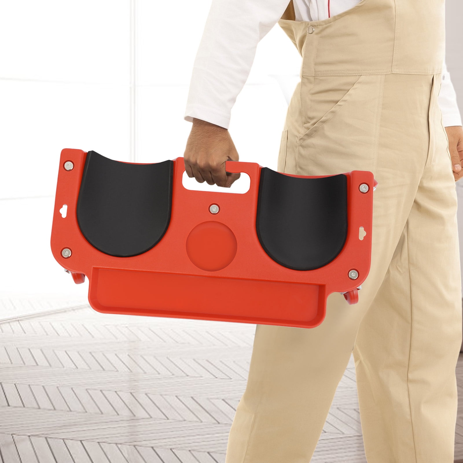 Modern Rolling Knee Pad for Joint Protection - Injection Molding Process, Smooth Surface for Easy Cleaning, Great Gift Option
