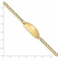 thumbnail image 3 of Bracelet Ovale ID 14ky (Poids : 4,26 Grammes, Longueur : 8 Pouces), 3 of 3