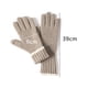 thumbnail image 2 of Guantes de invierno para mujer, cálidos guantes de punto de lana elásticos sin dedos con dedos para pantalla táctil 1109, 2 of 5