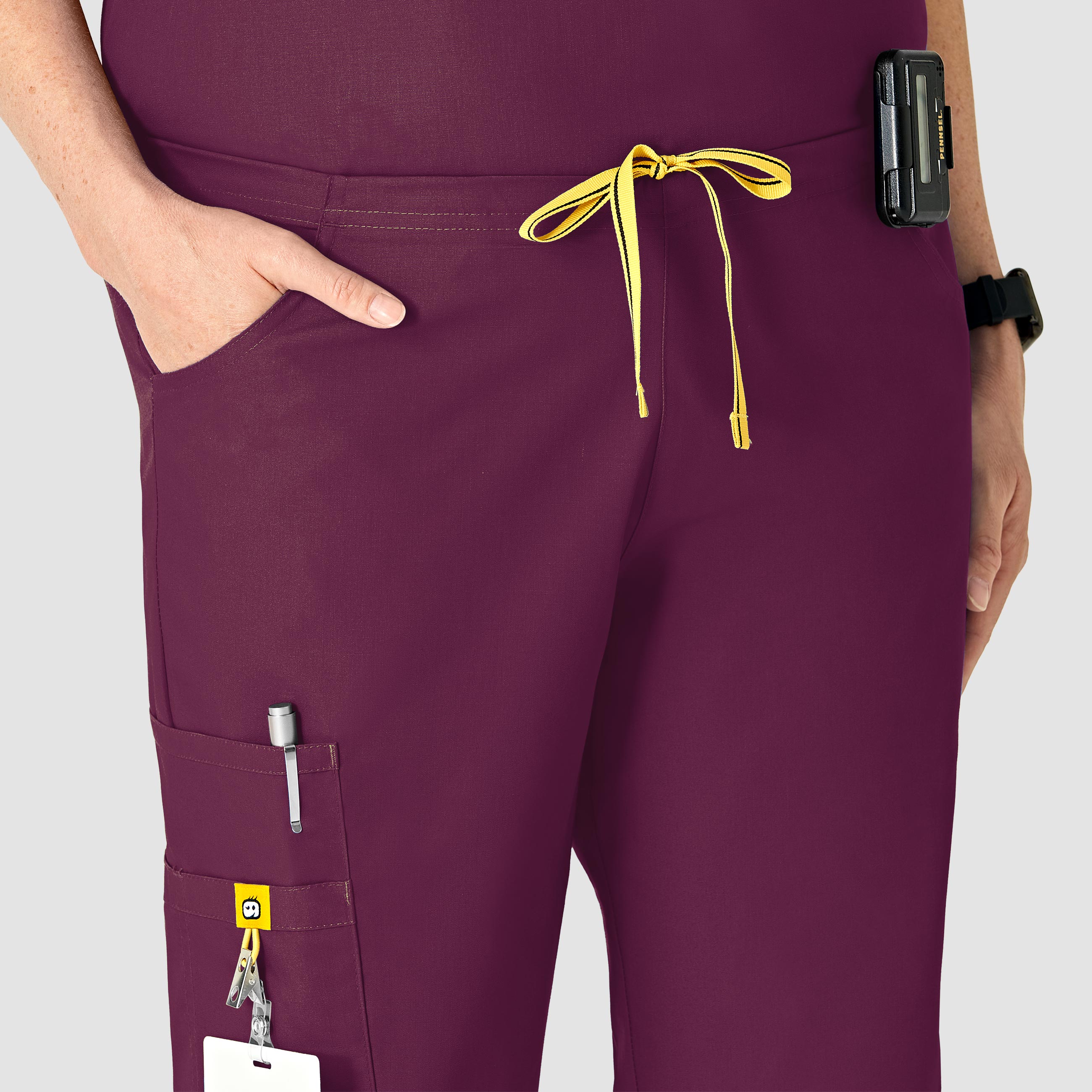 WonderWink Donna Flare Leg Pant – Pantalone Svasato Da Lavoro E Infermieristico, Elasticizzato (confezione Da 1)