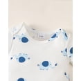 thumbnail image 4 of KIMI BEAR Newborn Baby Boys Romper 6-12 Months Summer Clothing 2 Packs Short Sleeves Bodysuit Elephants Print One Piece Jumpsuits Clothes Multicolor, 4 of 9