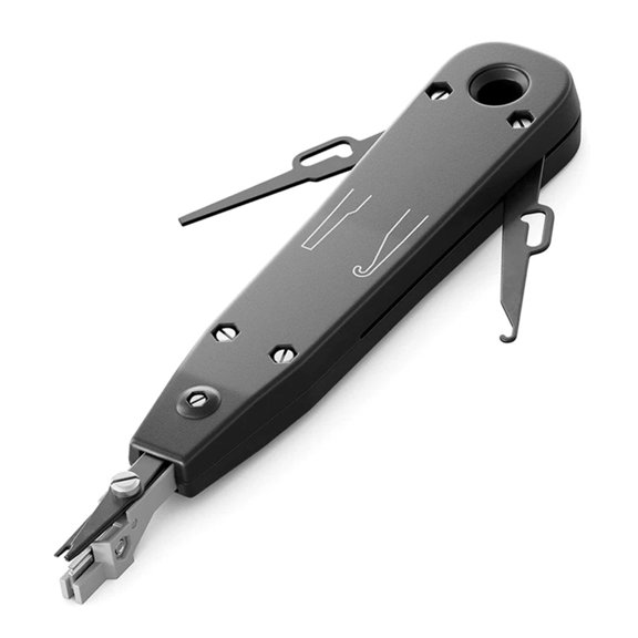 RYUJNDK Multifunctional Networking Installation Punching Down Tool Multifunction Networking Wire Cat5 Telephone Insertion
