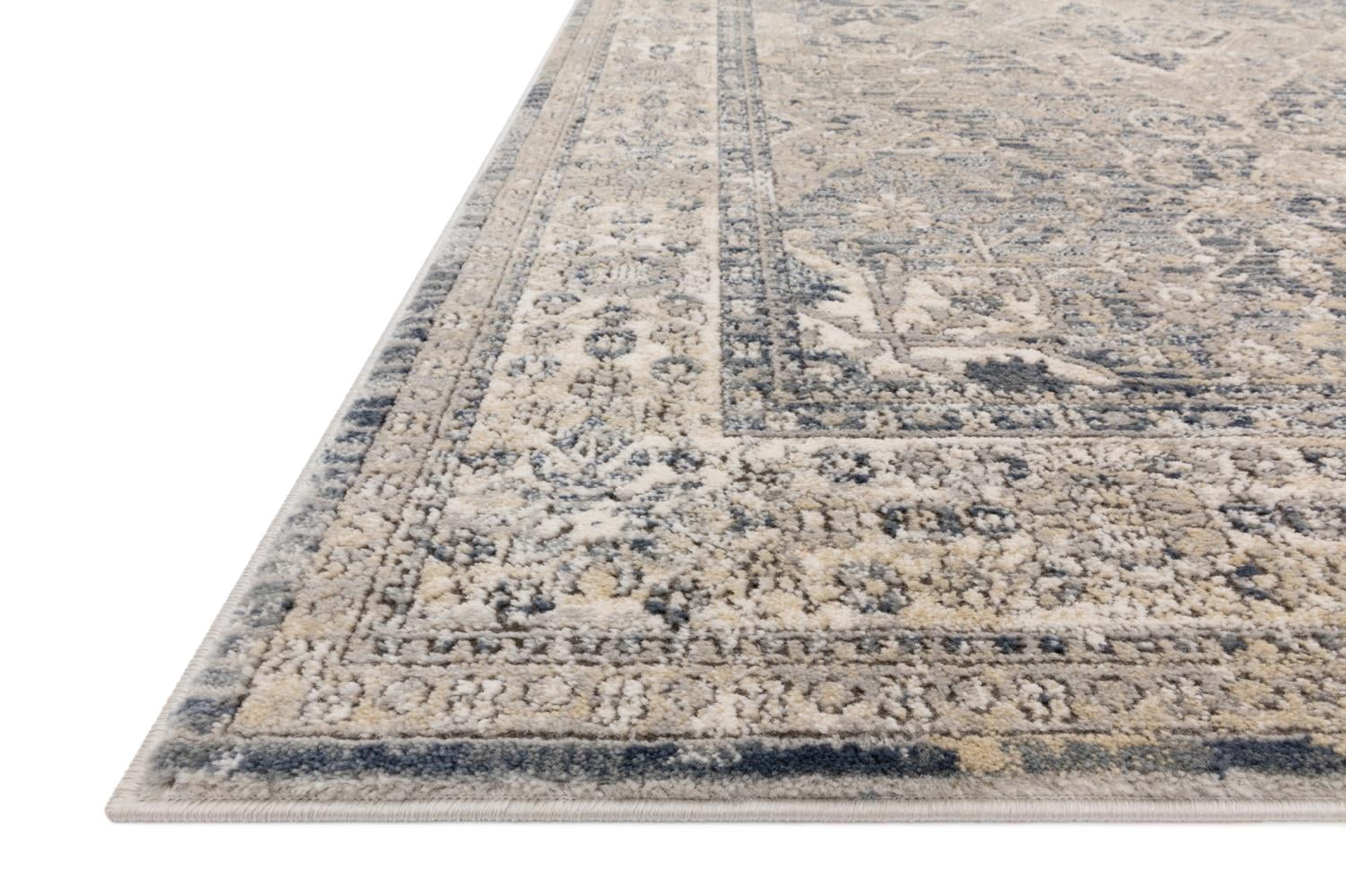 Loloi Teagan Sky / Natural 2'-8" x 10'-6" Runner Rug
