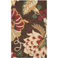 thumbnail image 2 of SAFAVIEH Jardin Collection 3' x 5' Brown/Multi JAR326A Handmade Floral Premium Wool Area Rug, 2 of 2