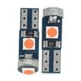 thumbnail image 3 of Unique Bargains 5pcs T5 3030 3SMD Canbus Car Internal Dashboard Indicator Light Bulb, 3 of 7