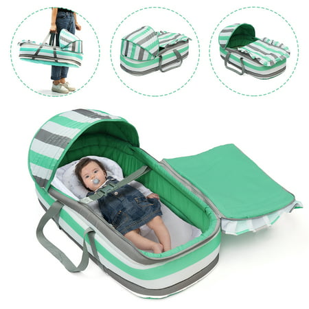 Baby Bed & Baby Lounger Basket Basket Bedside Sleeper Newborn Infant Travel Bed Carrycot for 0-8