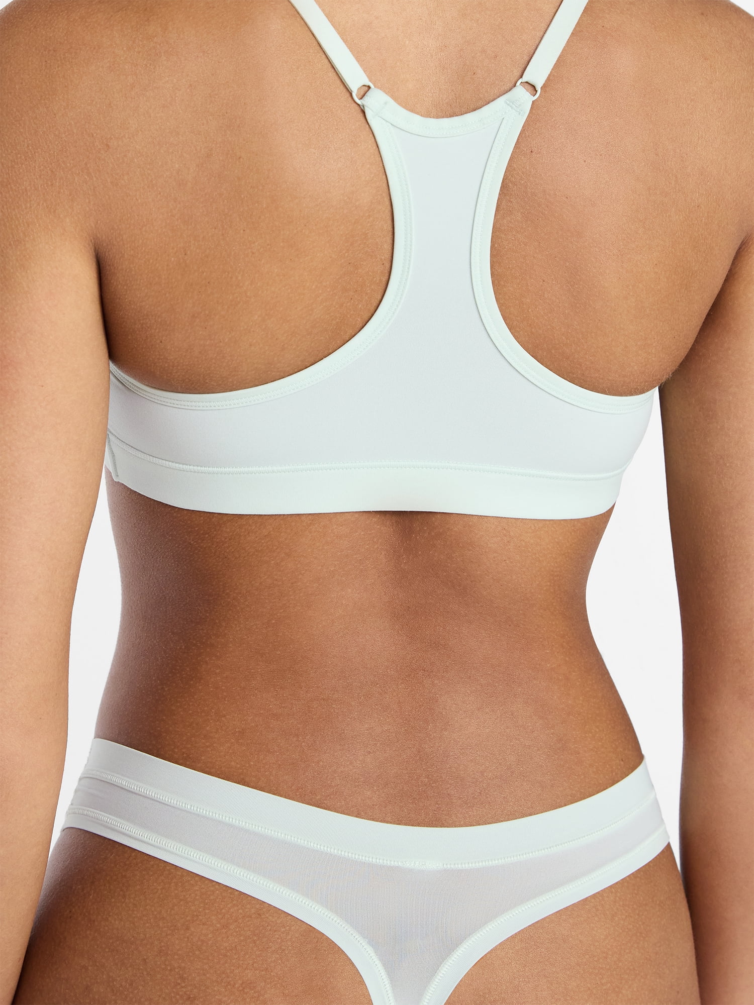 No Boundaries Fit Stretch Thong Panties, 3-Pack, Women's XS-XXXL