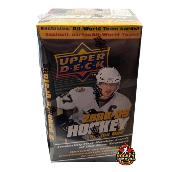 2008-09 Upper Deck Series 1 Hockey Blaster Box