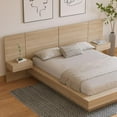 thumbnail image 2 of Nexera Napa 4-Piece Platform Bedroom Set With Floating Nightstand, 2 of 8