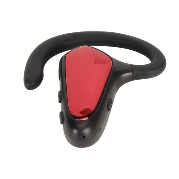 BT 5.1 Headset Business Earphone Single Earpiece Voice Answer 70mAh Battery Noise Cancelling Headphones In Ear Earbuds for Trucker Driving Running