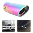 thumbnail image 4 of Tubo de escape del coche Universal Car Auto Escape Silenciador Punta Tubo de acero inoxidable Punta Tail ThroatC153 ANGGREK Otros, 4 of 8