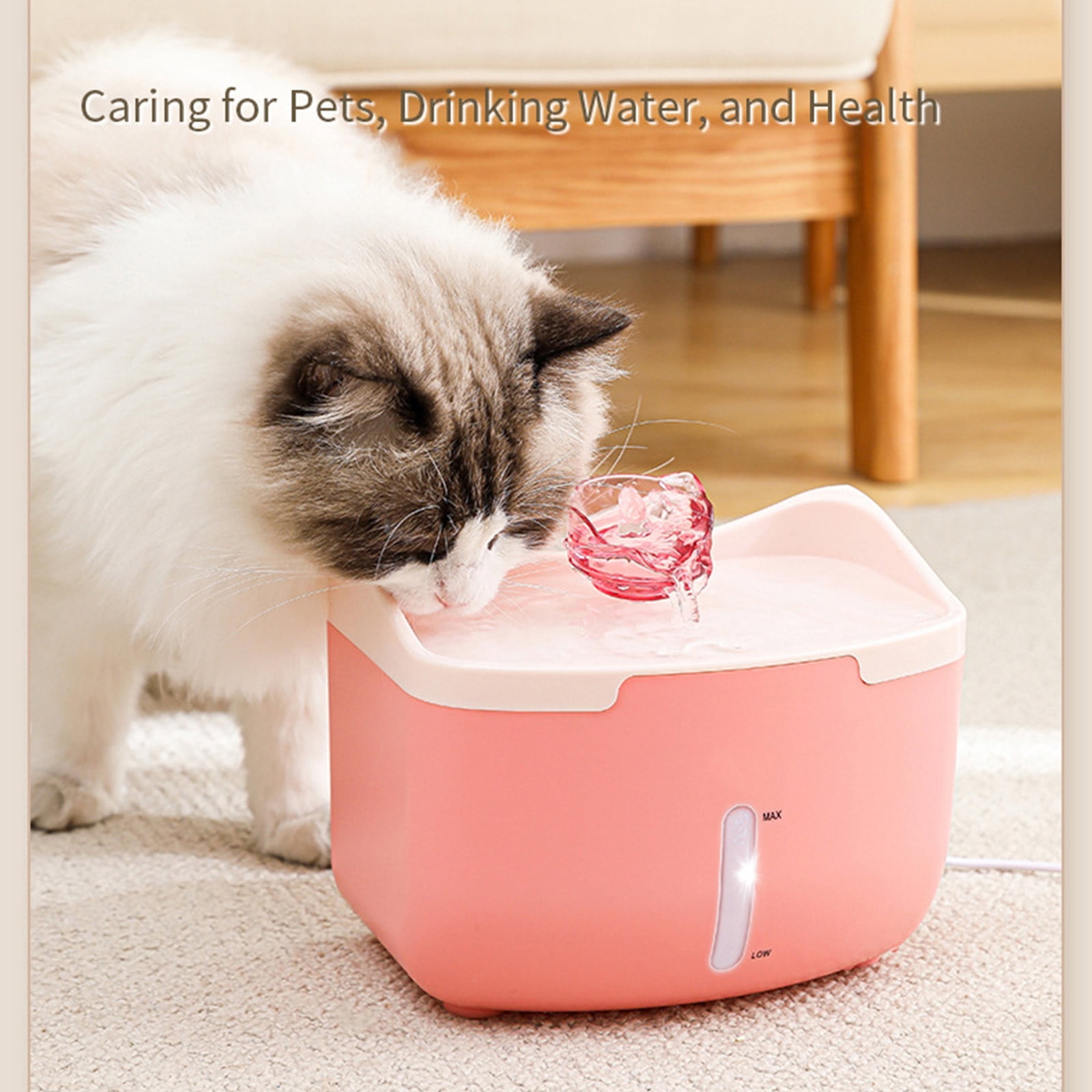 EUDIDV Pet Feeding Tools Pet Intelligent Water Dispenser Pet Automatic Water Feeder Large Capacity Automatic Circulation Dog Water Bowls Creature Care Feeder