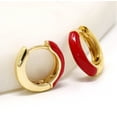 thumbnail image 6 of Neon Huggie Earring, 6 of 8