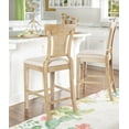 thumbnail image 2 of Linon Rylan 26" Seat Counter Stool, Rustic Graywash/Beige, 2 of 13