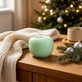 thumbnail image 4 of MMJ Scented Candles Apple Shaped Soy Wax Fall Farmhouse Cinnamon Thanksgiving Centerpiece Home Kitchen Table Mantel Decor Gift 2.36x2.36x1.77in, 4 of 6