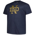 thumbnail image 2 of Men's-Fanatics  Navy Notre Dame Fighting Irish Big & Tall Distressed Vintage Logo T-Shirt, 2 of 3