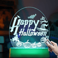thumbnail image 1 of Lámpara de escritorio de luces nocturnas de ilusión 3D de Halloween, para decoración de regalos de fiesta de Halloween, 1 of 5