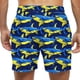 thumbnail image 4 of Kakii Men's Swim Trunks Hawaiian Bathing Mesh Lining Suit Swimsuits Beach Shorts with Pockets, 4 of 6