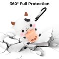 thumbnail image 4 of Funda para Airpods Mouzor Cute Boba Tea Cow 3D con dibujos animados, 4 of 7