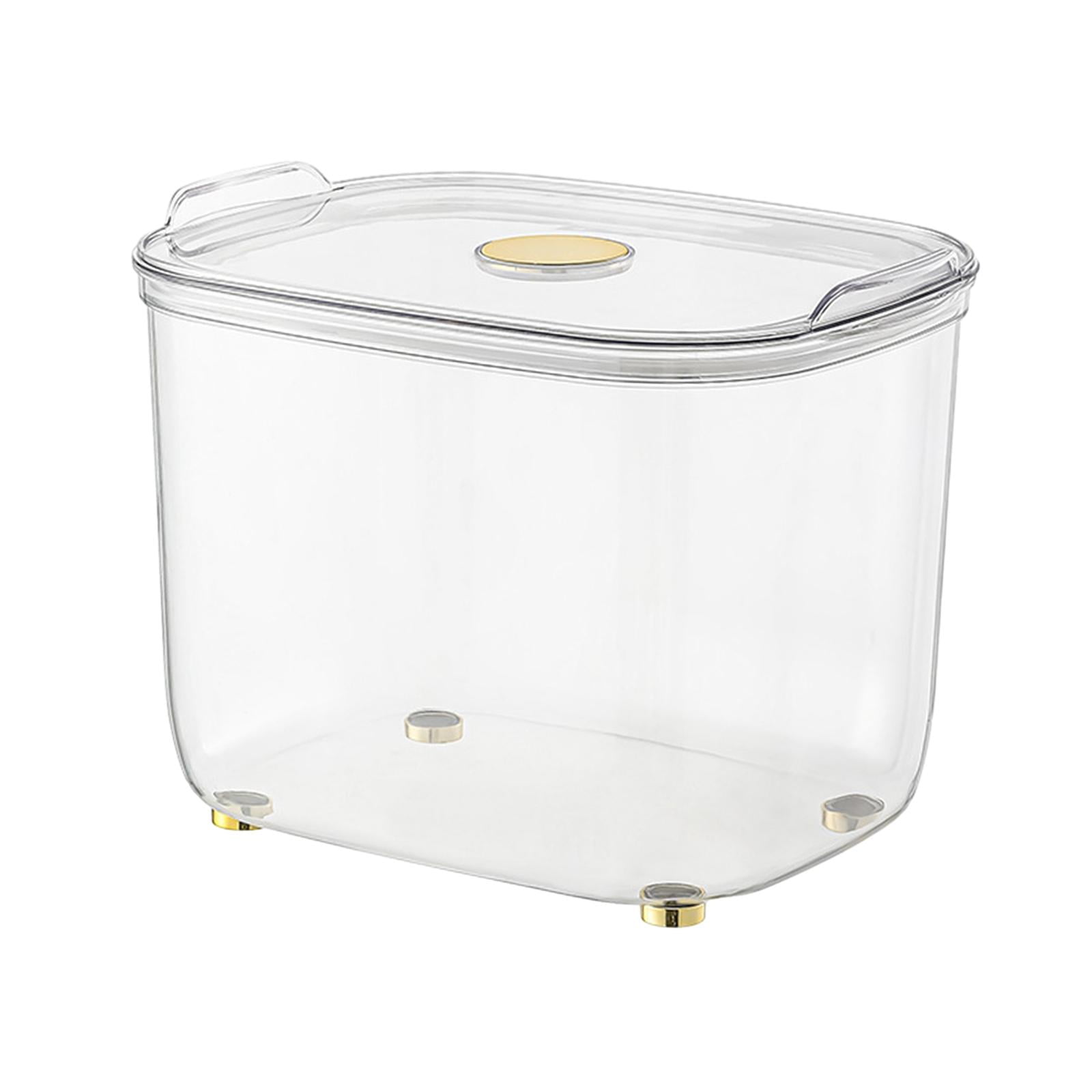 EHJRE Desktop Aquarium Tank Desktop Fish Tank Tank Fish Bowl Accessories Transparent Pet Material Drop Resistant Suitable for Home Office Desk large