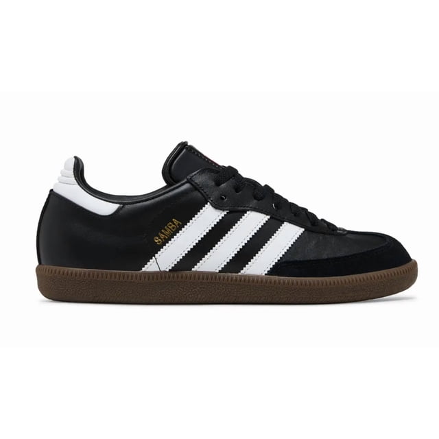 NEW Ad-id-as Samba Leather Men's Athletic Shoes Core Black 019000 Size 11.5