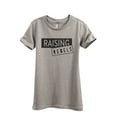 thumbnail image 1 of Raising Rebels Women's Fashion Relaxed T-Shirt Tee Heather Tan Large, 1 of 3