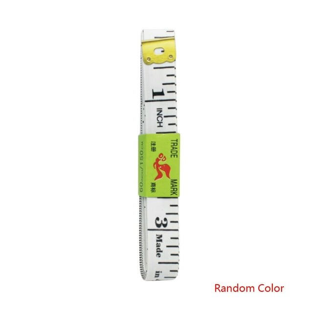 Dual Sided Soft Tape Measure Weight 1.5m tape Loss Body Sewing Tailor Cloth Ruler Inches/Centimeters