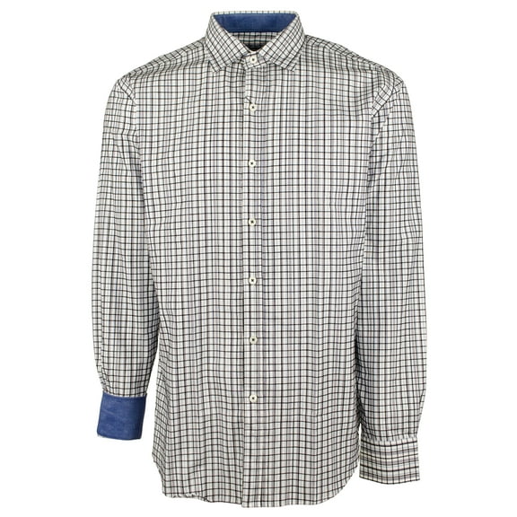 Men's Shaped Fit Long Sleeves Shirt-SN-X-Large