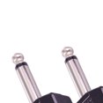 thumbnail image 6 of RENACLIPY 2-Pack 6.35mm Stereo to Dual Mono Audio Adapter Connectors, Double Mono Jack for Professional Audio Equipment, 6 of 8