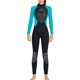 thumbnail image 1 of Soidarity Traje de buceo Neopreno Nylon Traje de baño de manga larga Borde de cuero Clásico Cuello Traje de neopreno de Deportes acuáticos Mujer Verde XS, 1 of 6